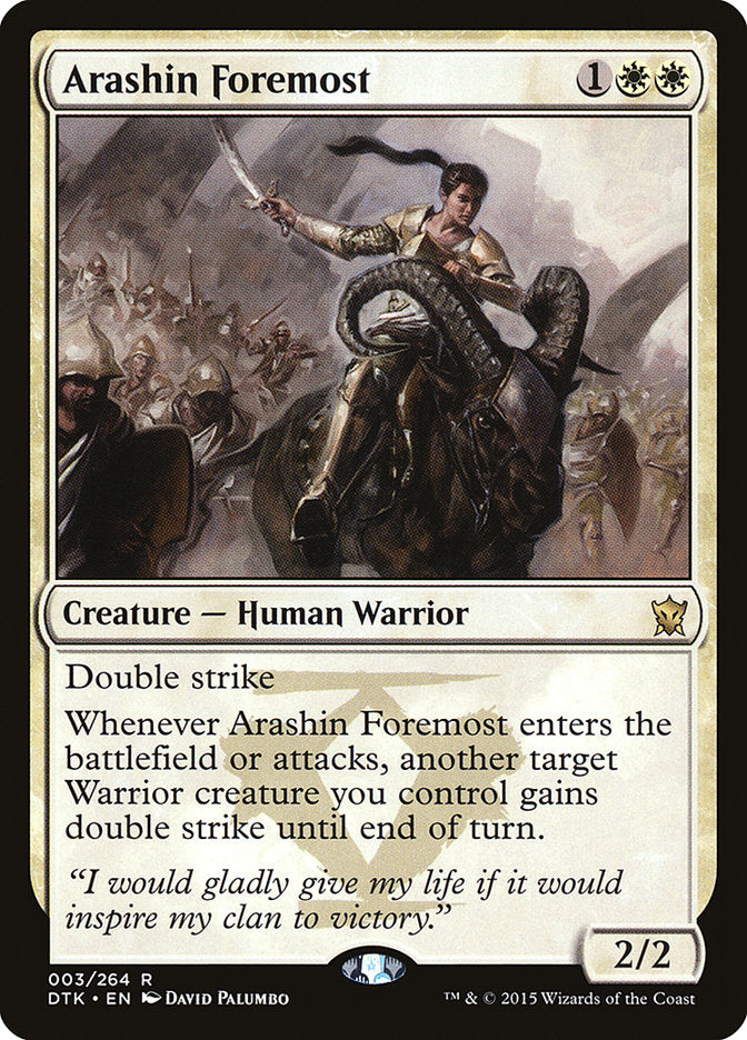 Arashin Foremost (Dragons of Tarkir)  | Good Games North