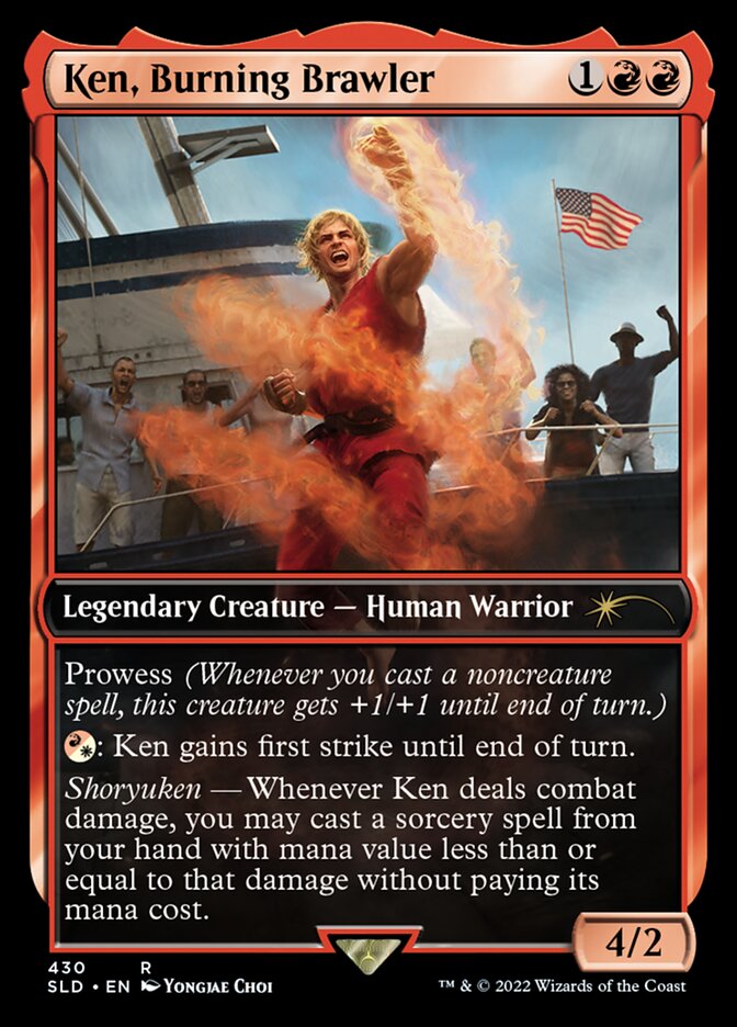Ken, Burning Brawler [Secret Lair Drop Series] | Good Games North