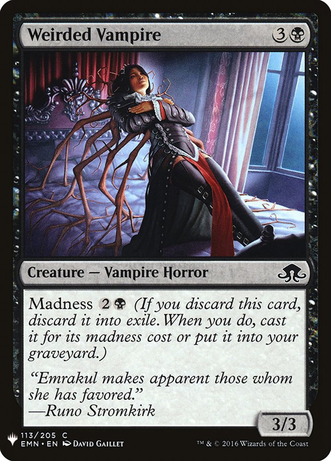 Weirded Vampire [Mystery Booster] | Good Games North
