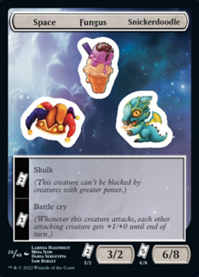 Space Fungus Snickerdoodle [Unfinity Stickers] | Good Games North