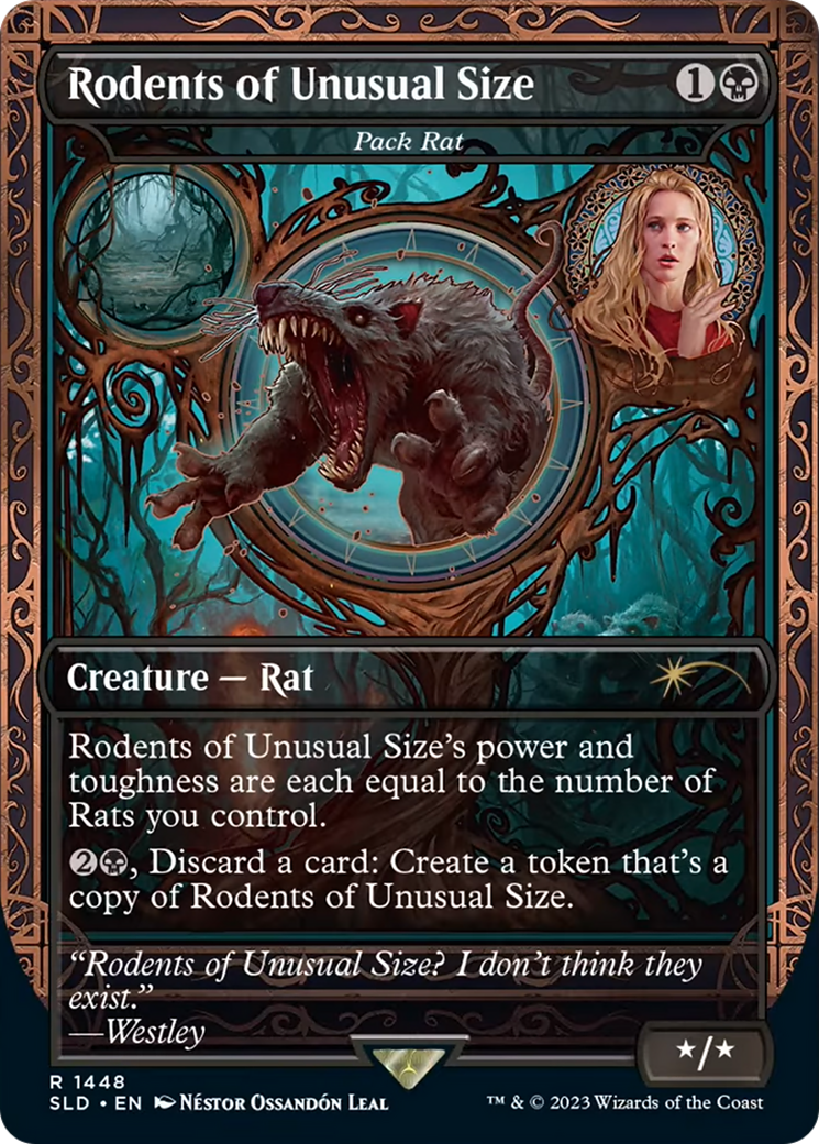 Rodents of Unusual Size - Pack Rat [Secret Lair Drop Series] | Good Games North