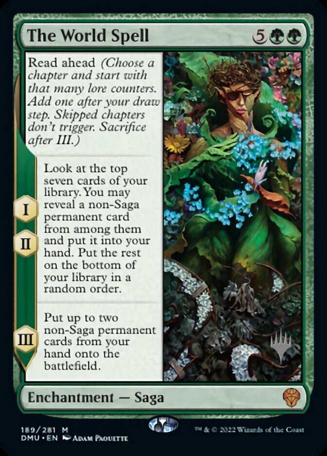The World Spell (Promo Pack) [Dominaria United Promos] | Good Games North