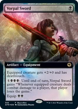 Vorpal Sword (Buy-A-Box Promos)  - undefined | Good Games North