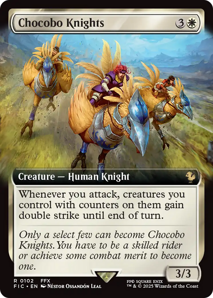 Chocobo Knights (Extended Art) [FINAL FANTASY Commander] | Good Games North