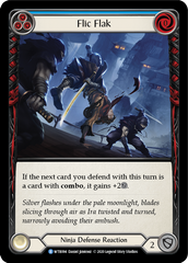 Flic Flak (Blue) [U-WTR094] (Welcome to Rathe Unlimited)  Unlimited Rainbow Foil | Good Games North