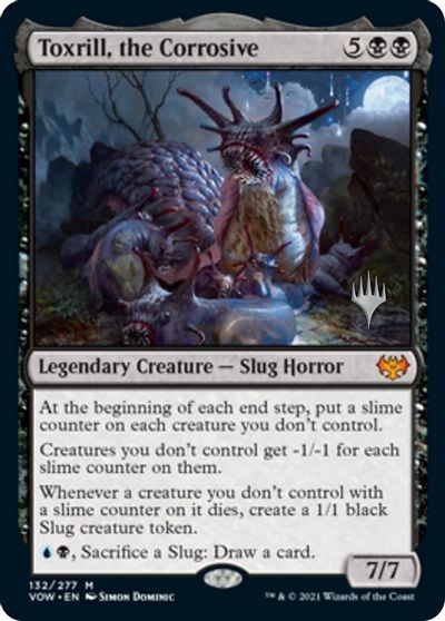 Toxrill, the Corrosive (Promo Pack) [Innistrad: Crimson Vow Promos] | Good Games North