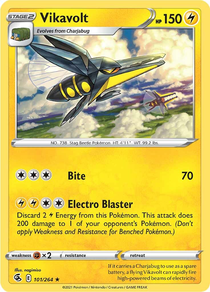 Vikavolt (101/264) [Sword & Shield: Fusion Strike] | Good Games North
