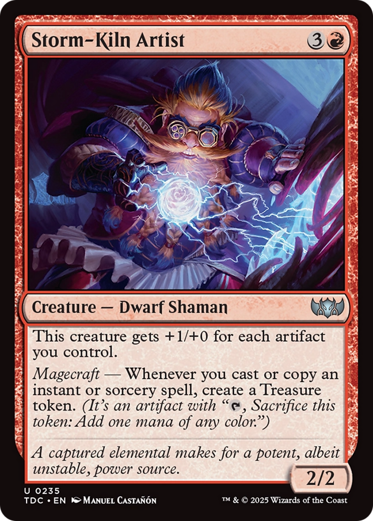 Storm-Kiln Artist [Tarkir: Dragonstorm Commander] | Good Games North