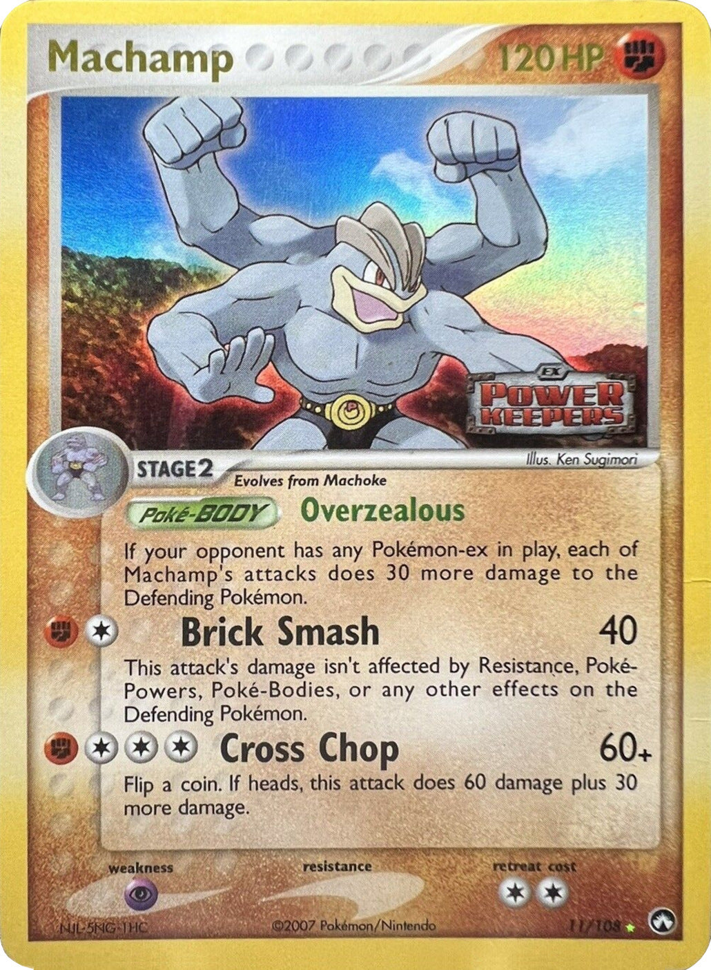 Machamp (11/108) (Stamped) [EX: Power Keepers] | Good Games North