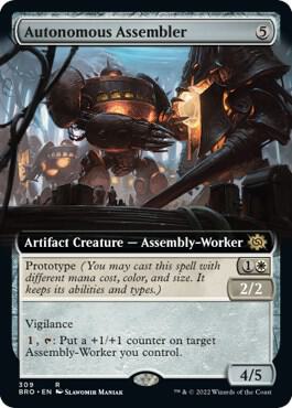 Autonomous Assembler Extended Art 309/287 (The Brothers' War)  | Good Games North