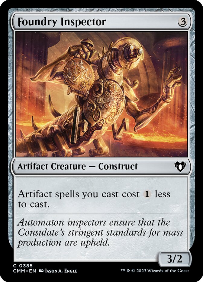 Foundry Inspector 385/451 (Commander Masters)  | Good Games North