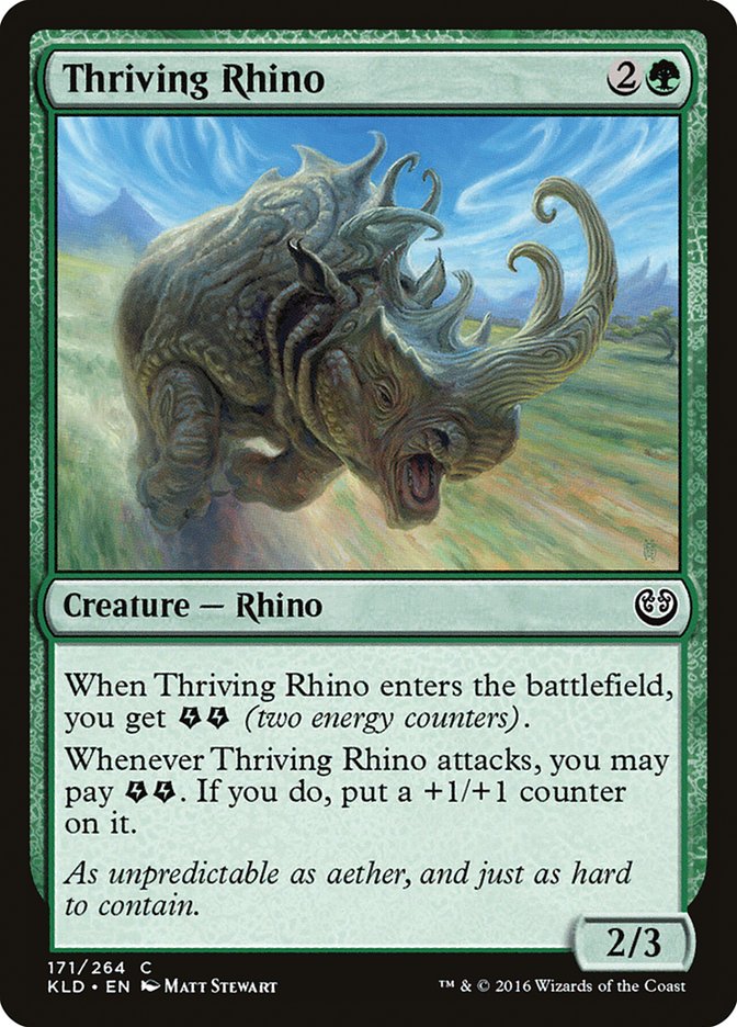 Thriving Rhino [Kaladesh] | Good Games North