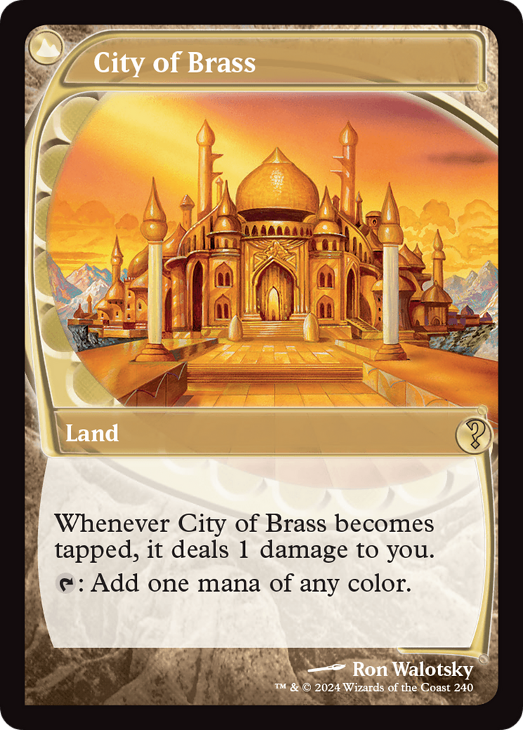 City of Brass (Future Sight) [Mystery Booster 2] | Good Games North