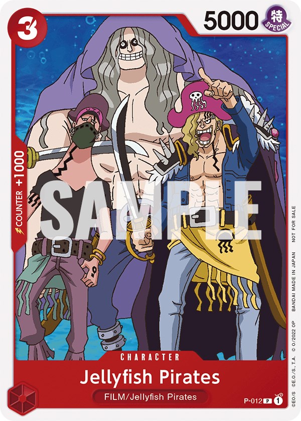 Jellyfish Pirates (One Piece Film Red) [One Piece Promotion Cards] | Good Games North