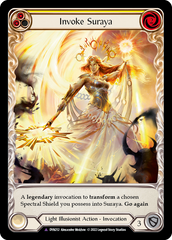 Invoke Suraya // Suraya, Archangel of Knowledge (Marvel) [DYN212] (Dynasty)  Cold Foil | Good Games North