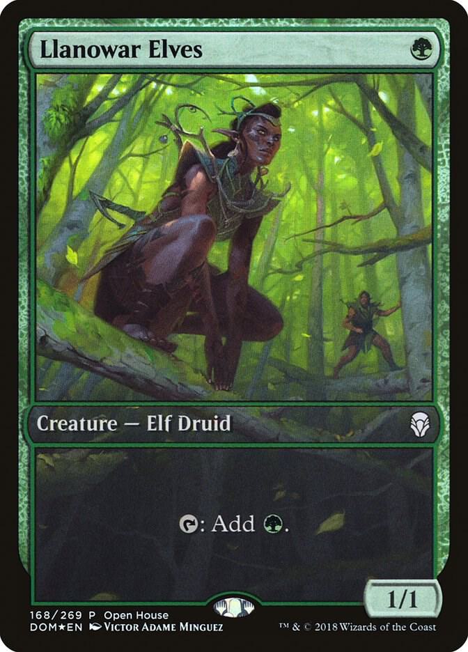 Llanowar Elves (Open House Promos)  - Foil | Good Games North