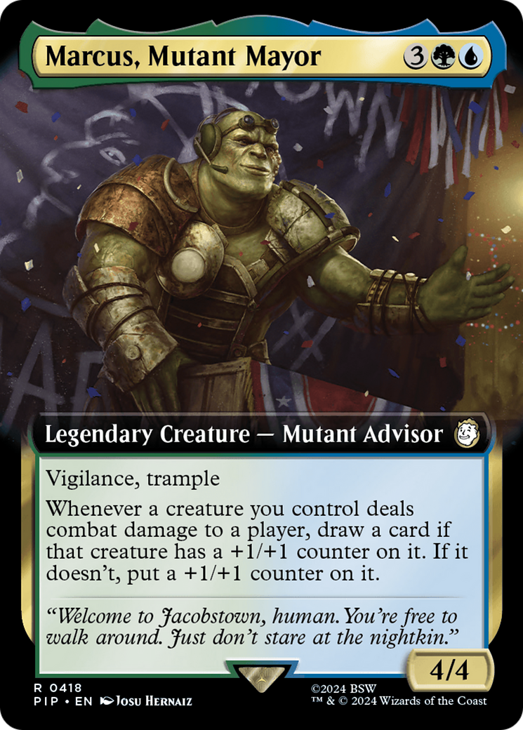 Marcus, Mutant Mayor (Extended Art) [Fallout] | Good Games North