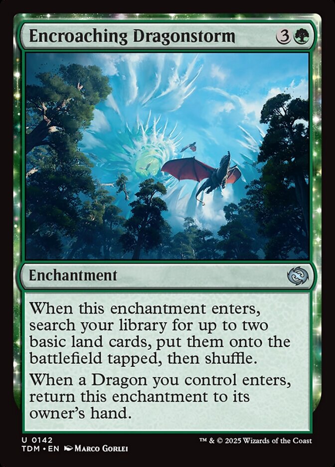 Encroaching Dragonstorm 142 (Tarkir: Dragonstorm)  | Good Games North