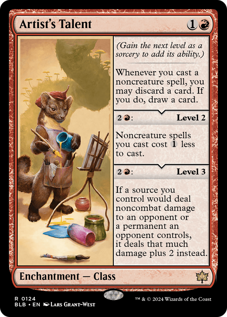 Artist's Talent [Bloomburrow] | Good Games North