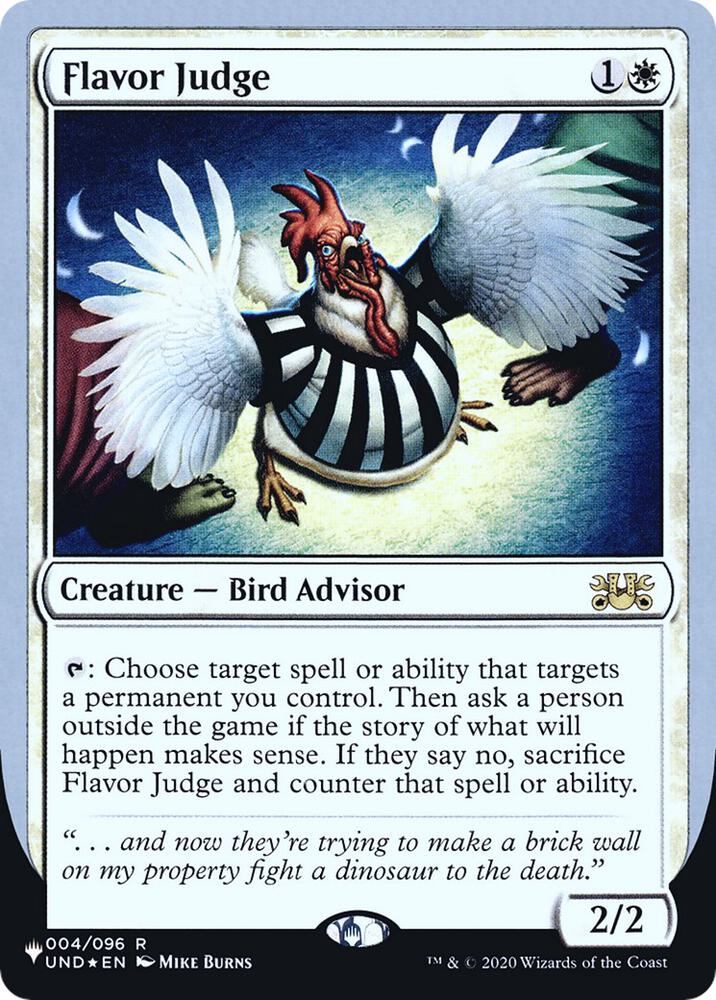 Flavor Judge (The List Reprints)  - undefined | Good Games North