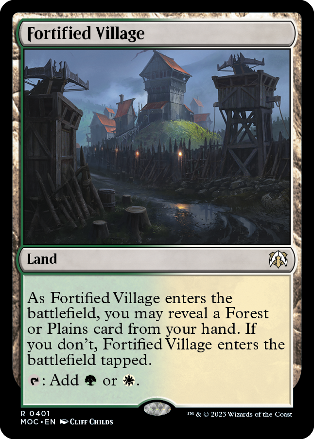 Fortified Village [March of the Machine Commander] | Good Games North