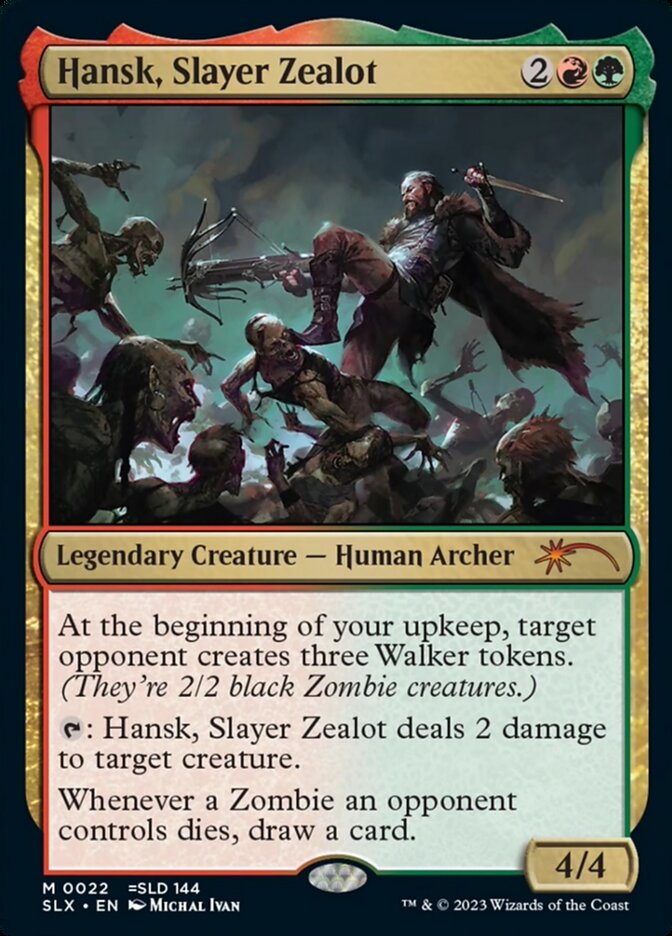 Hansk, Slayer Zealot (SLX Cards)  | Good Games North