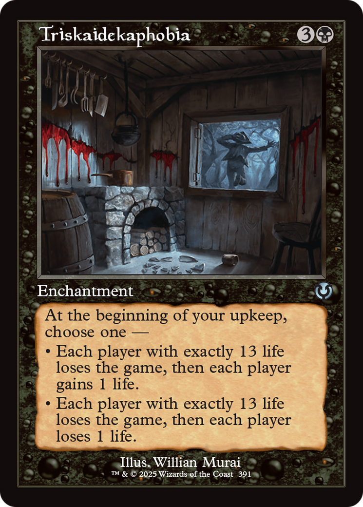 Triskaidekaphobia (Retro Frame) [Innistrad Remastered] | Good Games North