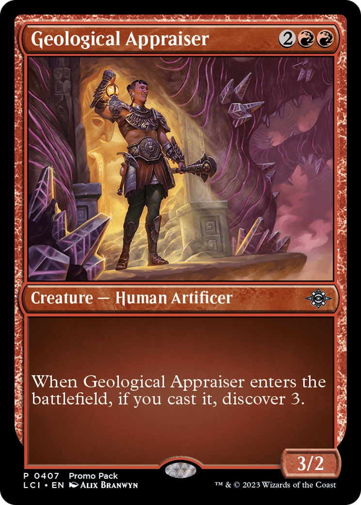 Geological Appraiser [The Lost Caverns of Ixalan Promos] | Good Games North