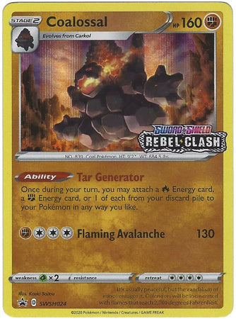Coalossal (SWSH024) (Prerelease Promo) [Sword & Shield: Black Star Promos] | Good Games North