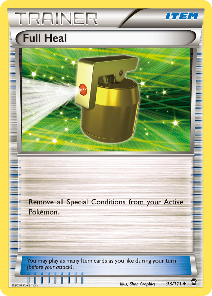 Full Heal (93/111) [XY: Furious Fists] | Good Games North