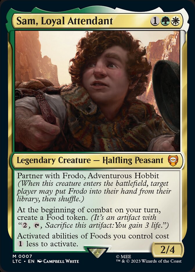 Sam, Loyal Attendant [The Lord of the Rings: Tales of Middle-Earth Commander] | Good Games North