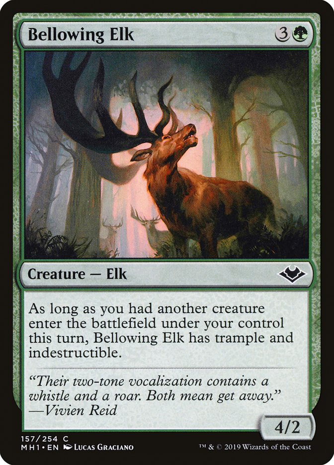 Bellowing Elk [Modern Horizons] | Good Games North