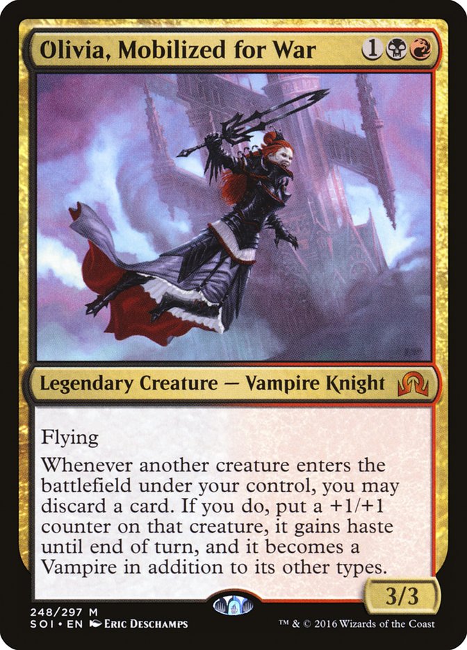 Olivia, Mobilized for War (Shadows over Innistrad)  | Good Games North