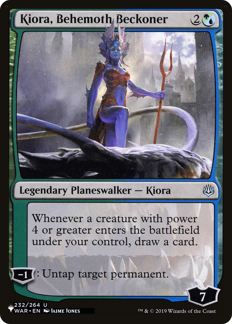 Kiora, Behemoth Beckoner [The List] | Good Games North