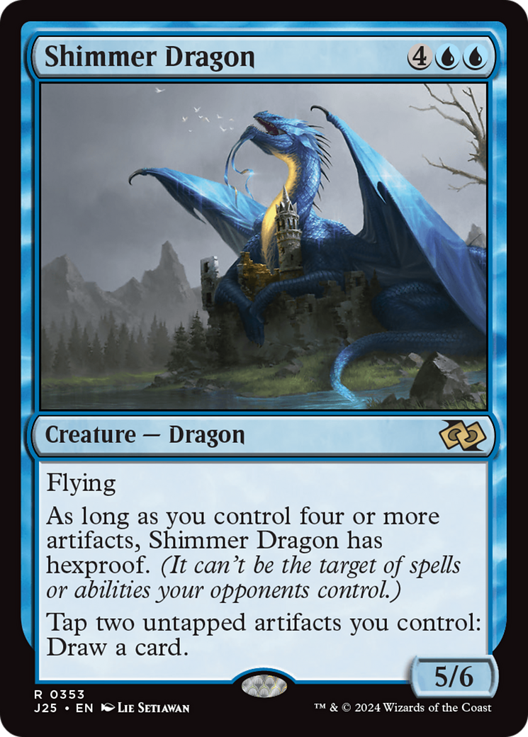 Shimmer Dragon [Foundations Jumpstart] | Good Games North