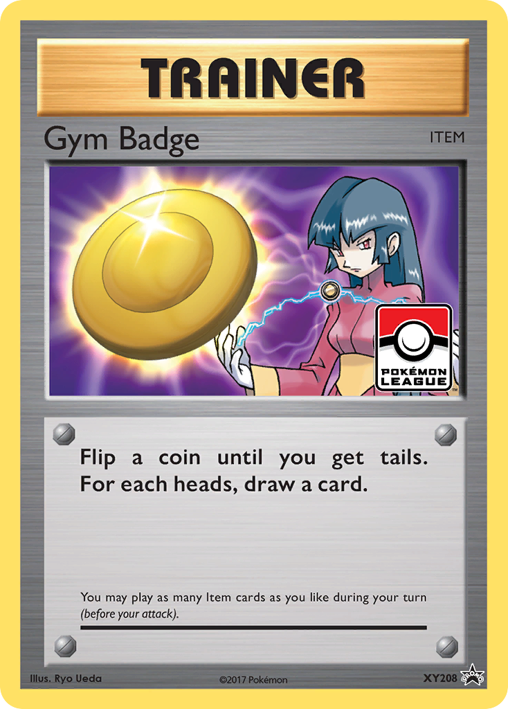 Gym Badge (XY208) (Sabrina) [XY: Black Star Promos] | Good Games North