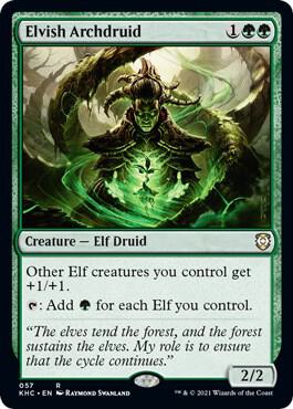 Elvish Archdruid 57/1 (Commander: Kaldheim)  | Good Games North
