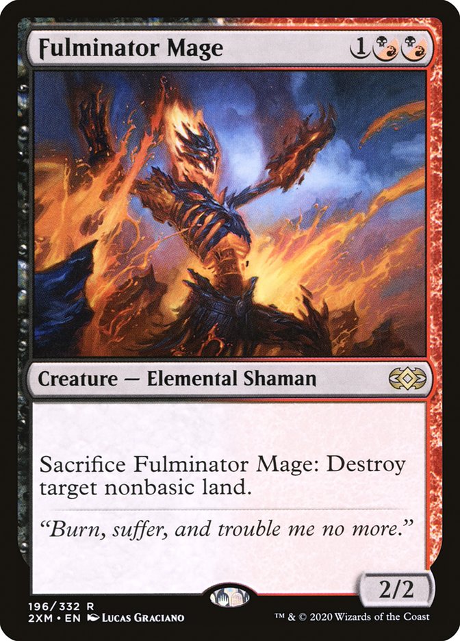 Fulminator Mage 196/332 (Double Masters)  - Foil | Good Games North