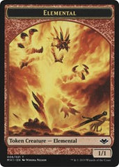 Elemental (008) // Wrenn and Six Emblem (021) Double-Sided Token [Modern Horizons Tokens] | Good Games North