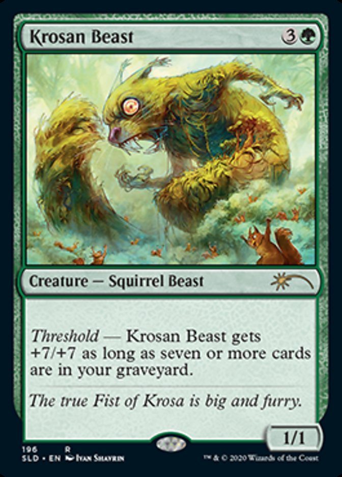 Krosan Beast [Secret Lair Drop Series] | Good Games North