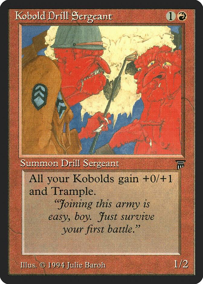 Kobold Drill Sergeant 154/310 (Legends)  | Good Games North