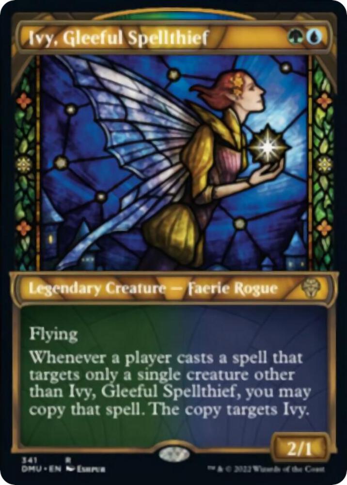 Ivy Gleeful Spellthief Textured Foil (Dominaria United)  - Foil | Good Games North
