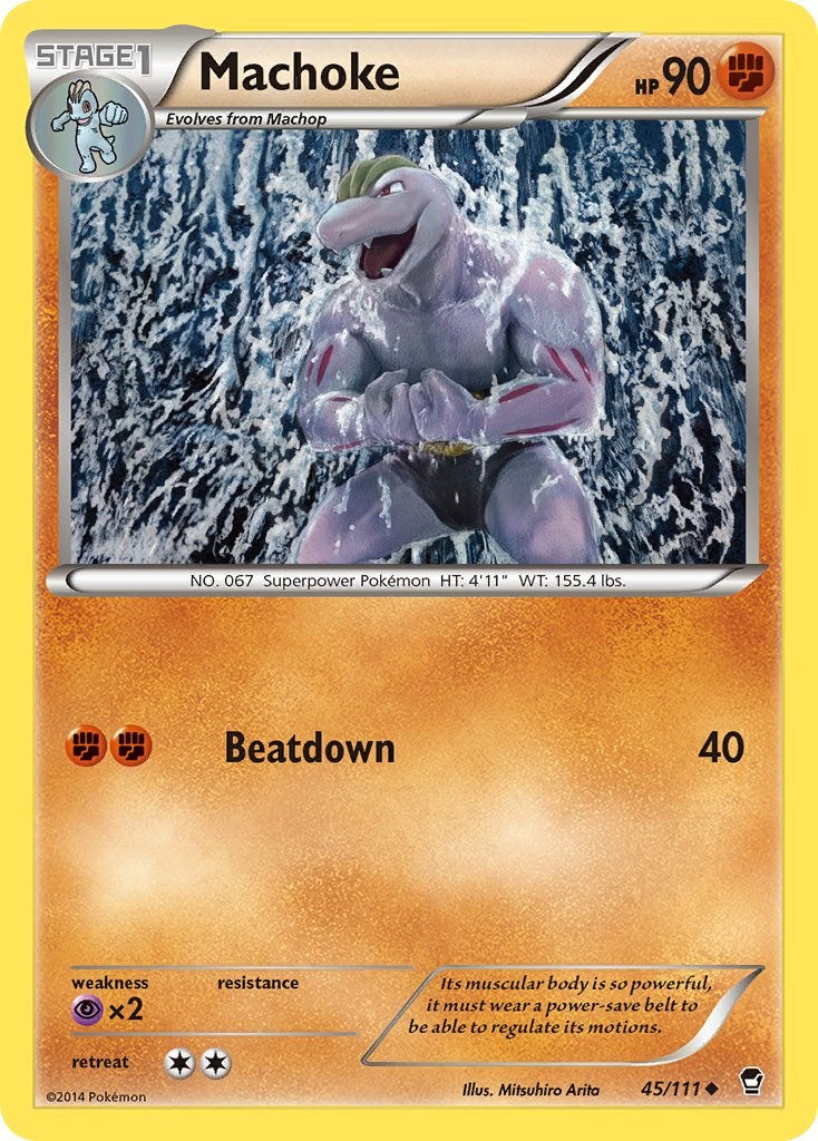 Machoke (45/111) [XY: Furious Fists] | Good Games North