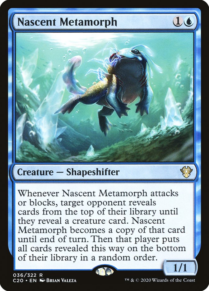 Nascent Metamorph (Commander 2020)  | Good Games North