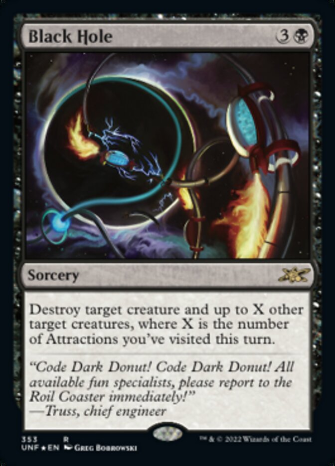 Black Hole (Galaxy Foil) [Unfinity] | Good Games North
