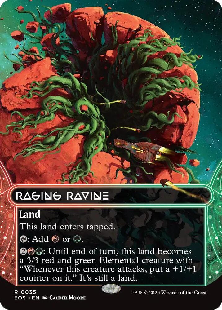 Raging Ravine 0035 Borderless (Edge of Eternities: Stellar Sights)  | Good Games North