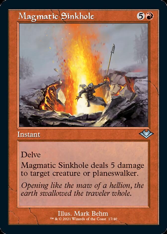 Magmatic Sinkhole (Retro) [Modern Horizons] | Good Games North
