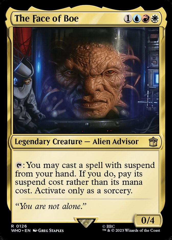 The Face of Boe (Universes Beyond: Doctor Who)  | Good Games North