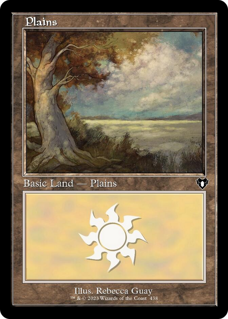 Plains (438) (Retro) [Commander Masters] | Good Games North