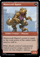 Saheeli's Lattice // Mastercraft Raptor [The Lost Caverns of Ixalan] | Good Games North